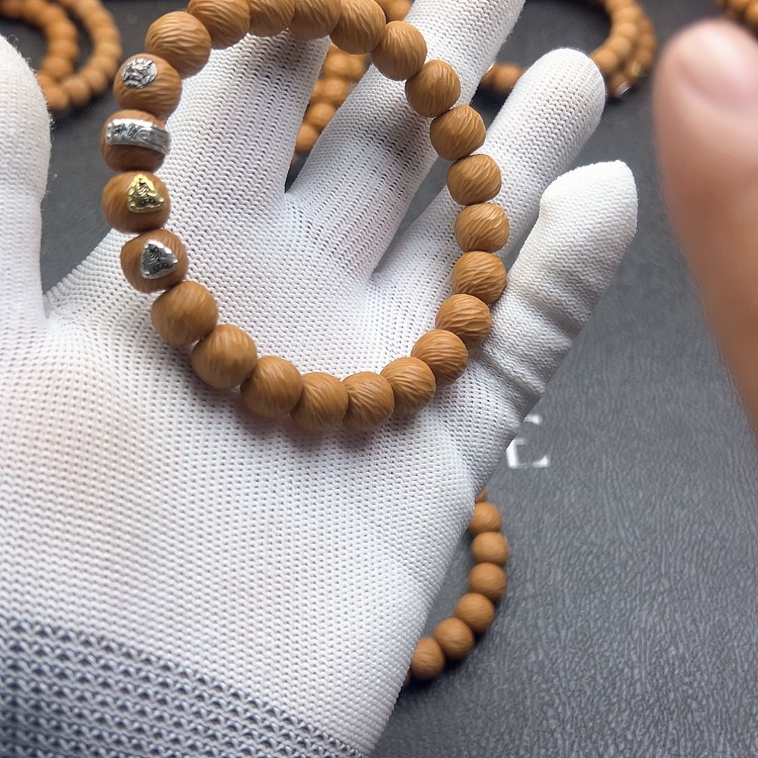 猴头核桃手串云锦四标全品无暇