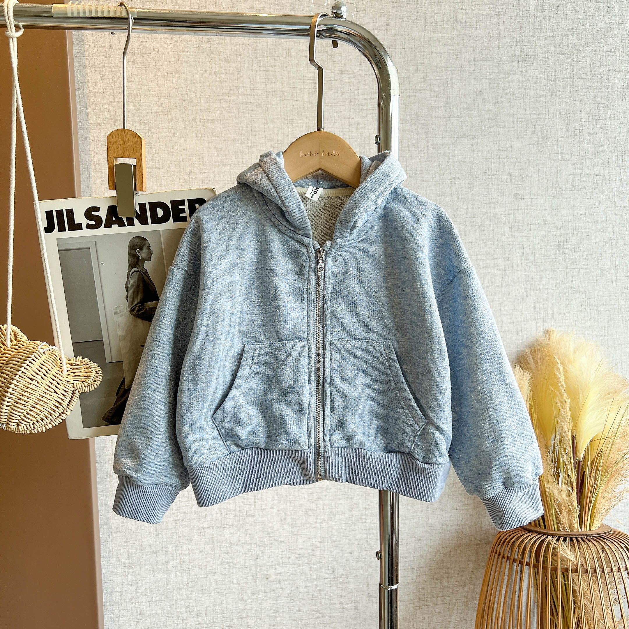 儿童连帽卫衣外套