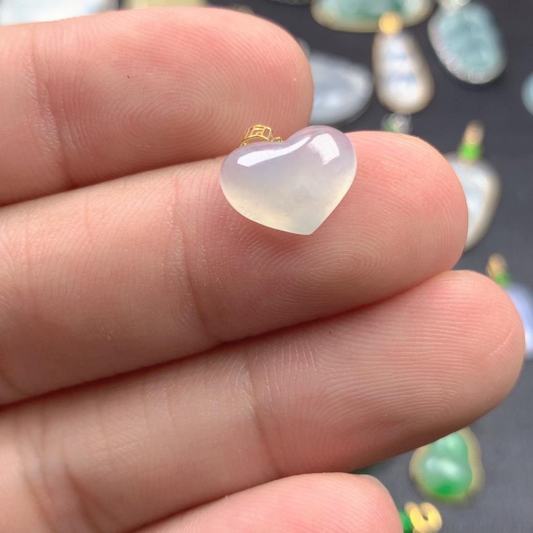 【闪购商品】颈饰18K金镶嵌翡翠翡翠