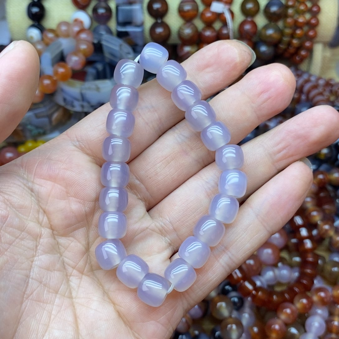 玛瑙/玉髓手链未镶嵌