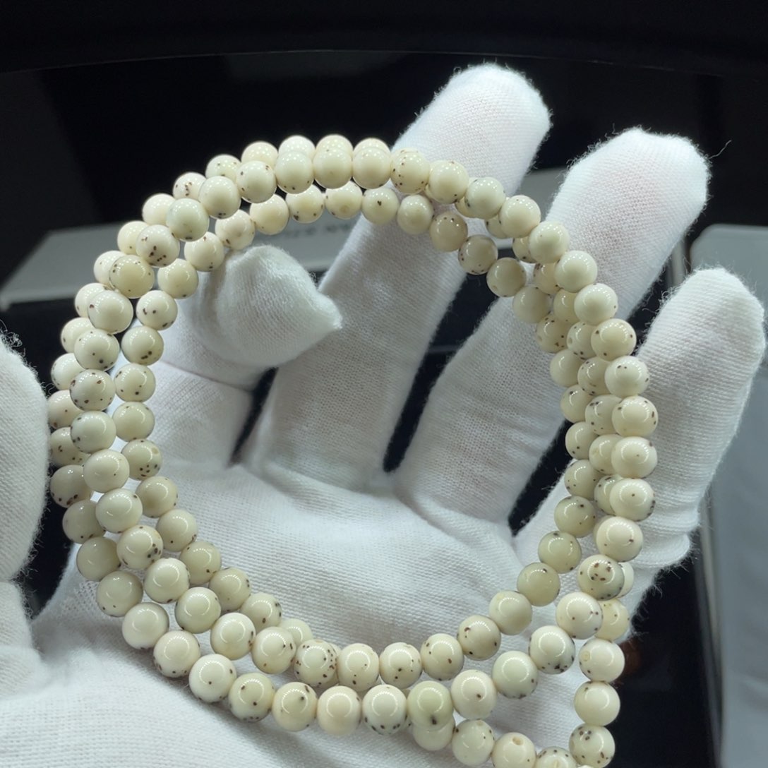 星月菩提手串S金标款6小汤圆