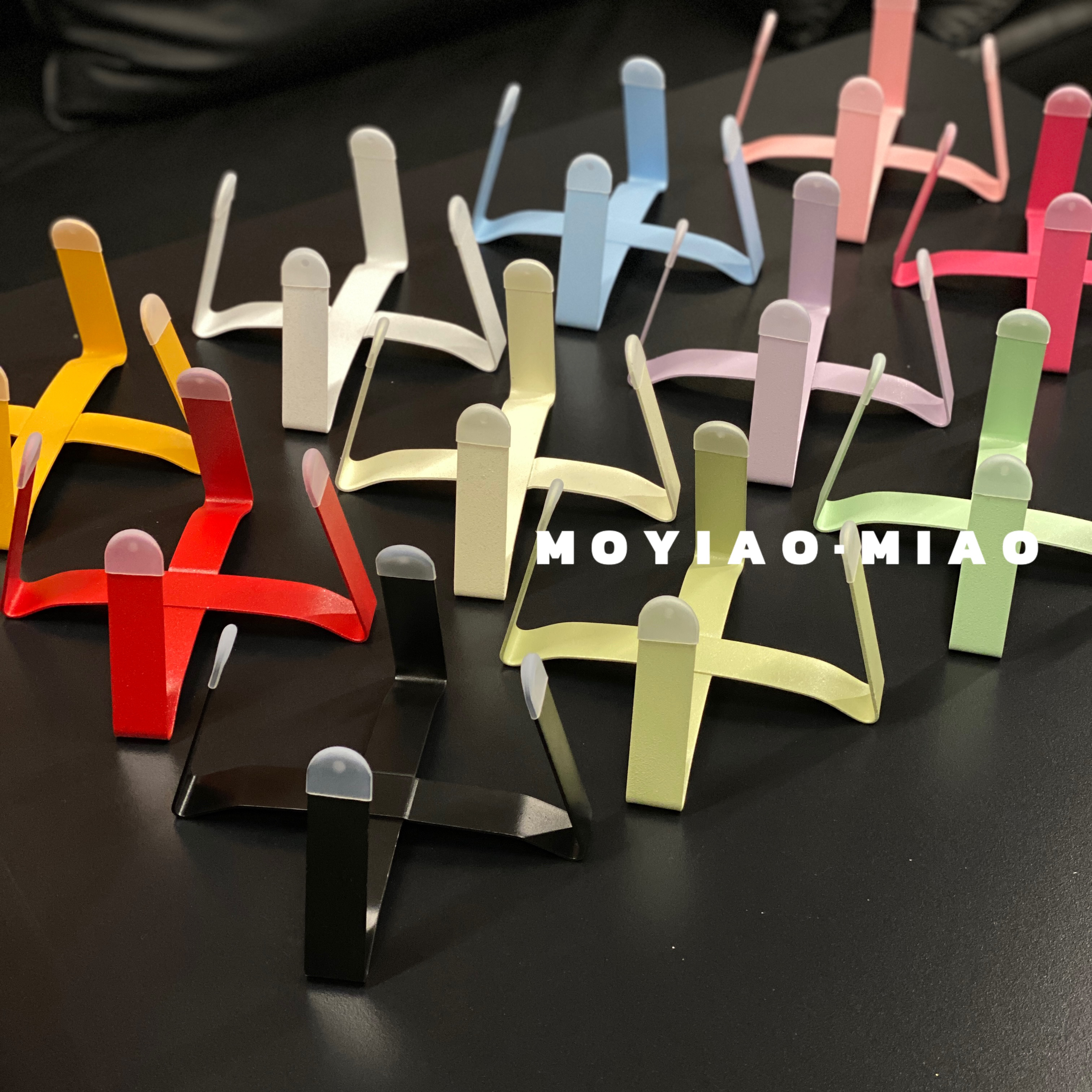 摸一凹·喵 猫咪pe增高铁架防打翻碗架护颈狗食盆架子防黑下巴