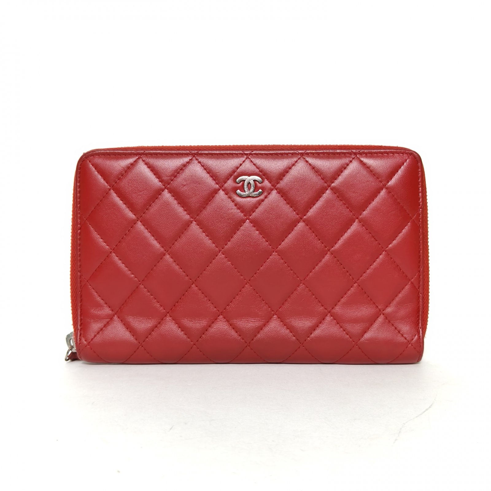 95新 Chanel/香奈儿 小花Jerry活动 15开 拉链钱包 手拿包 护照夹