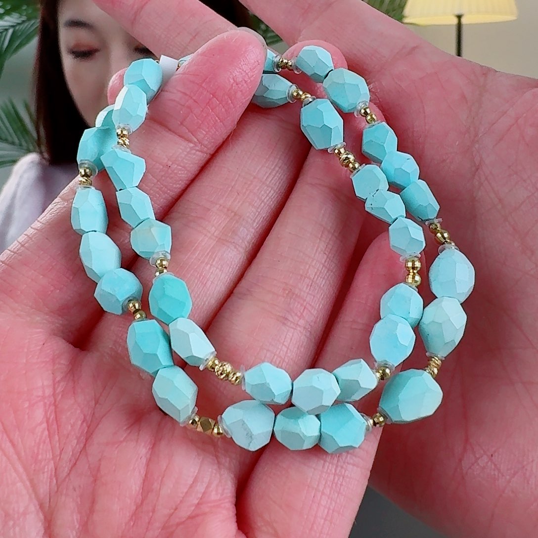 绿松石珠宝奇石未镶嵌