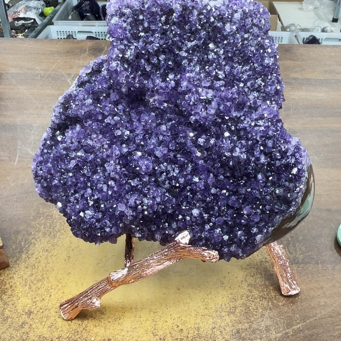 紫晶摆件未镶嵌晶体