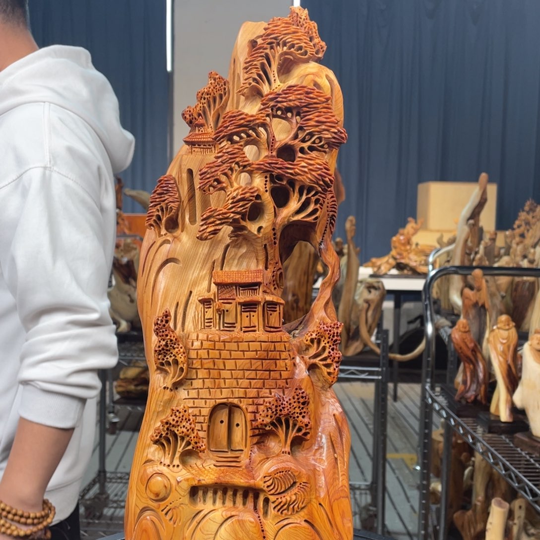 柏木（崖柏）随型摆件