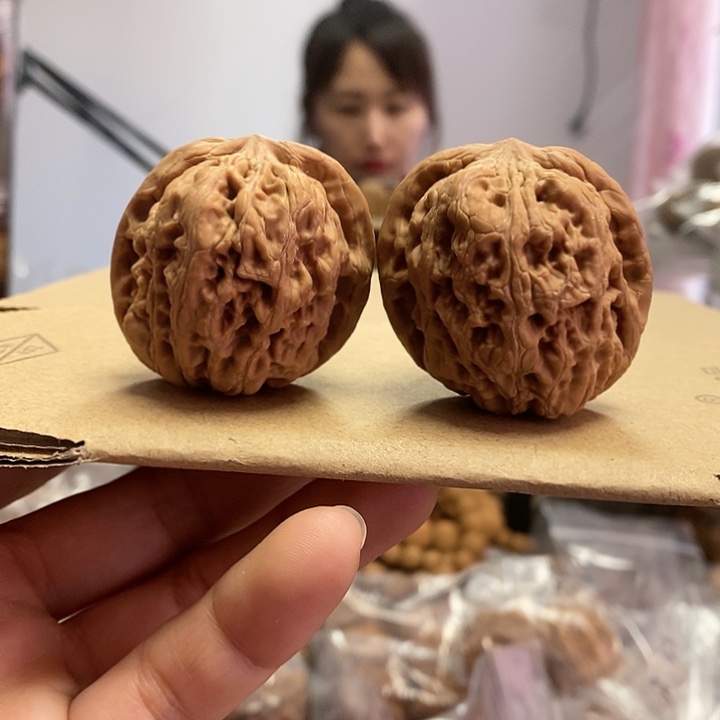 把件文玩核桃39将军天残脚