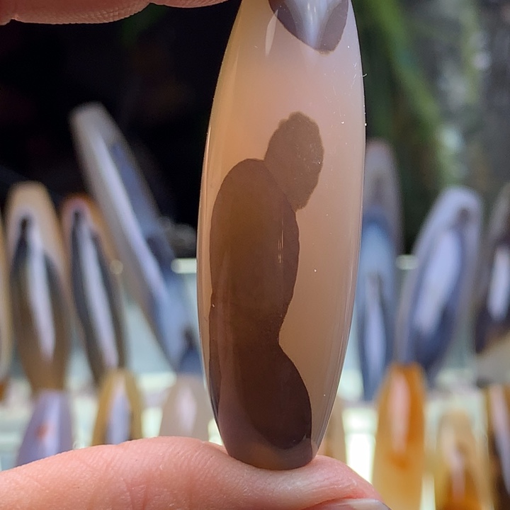 玛瑙/玉髓颈饰未镶嵌138