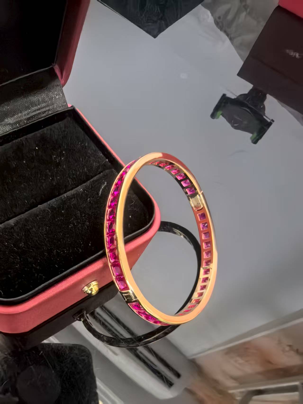  【米米甄选 绚丽多彩】红色手镯 S-661