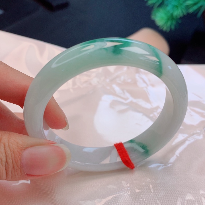 未镶嵌手镯翡翠51圈