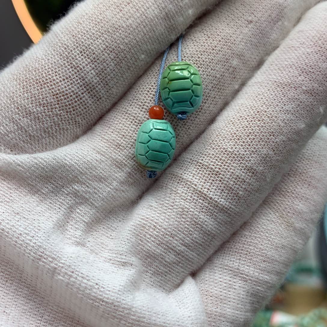 绿松石挂件未镶嵌