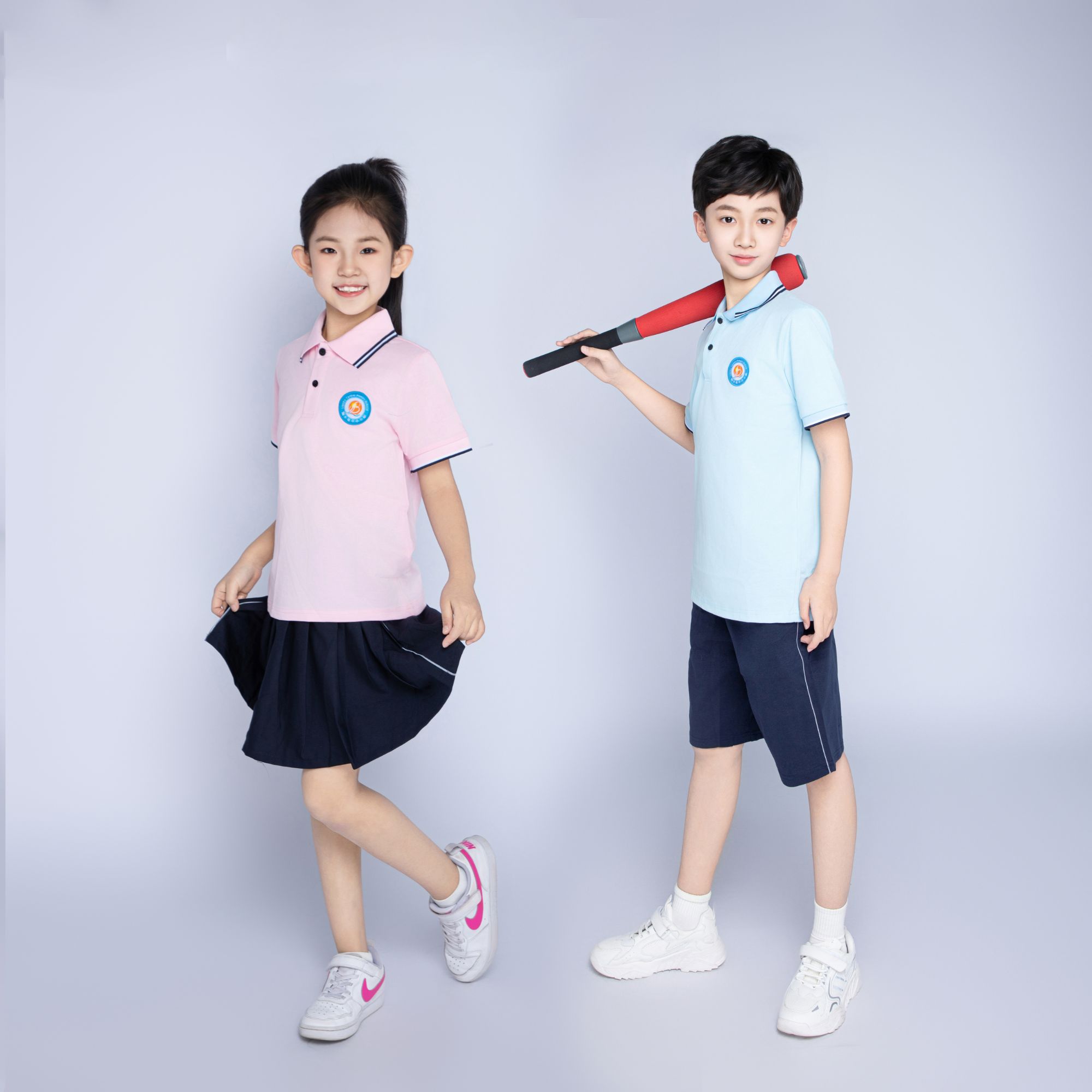 寮步镇中心小学夏季运动服裙裤