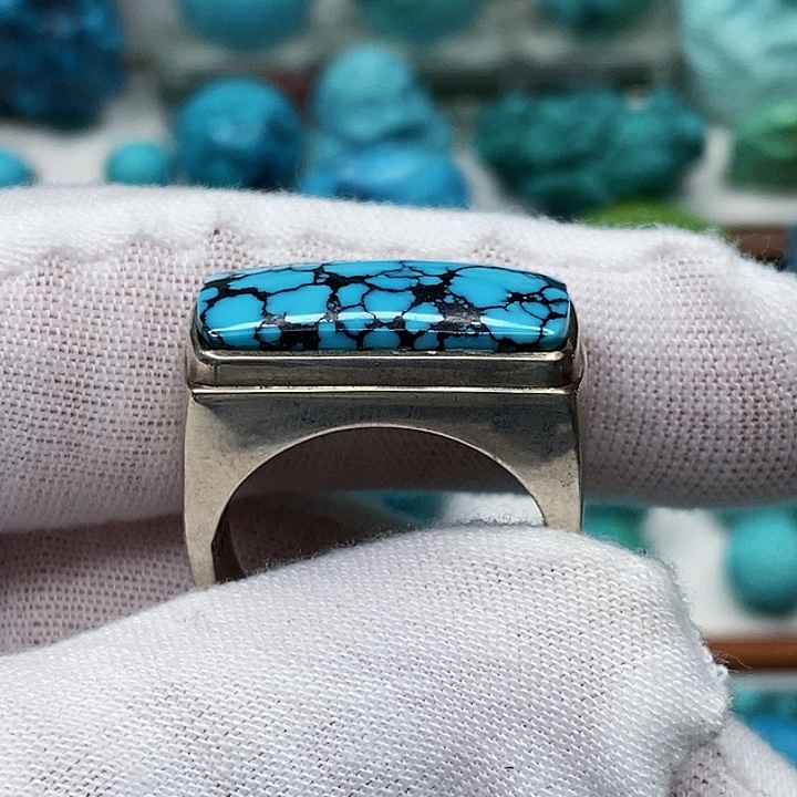 绿松石未镶嵌天然原矿 地大质检