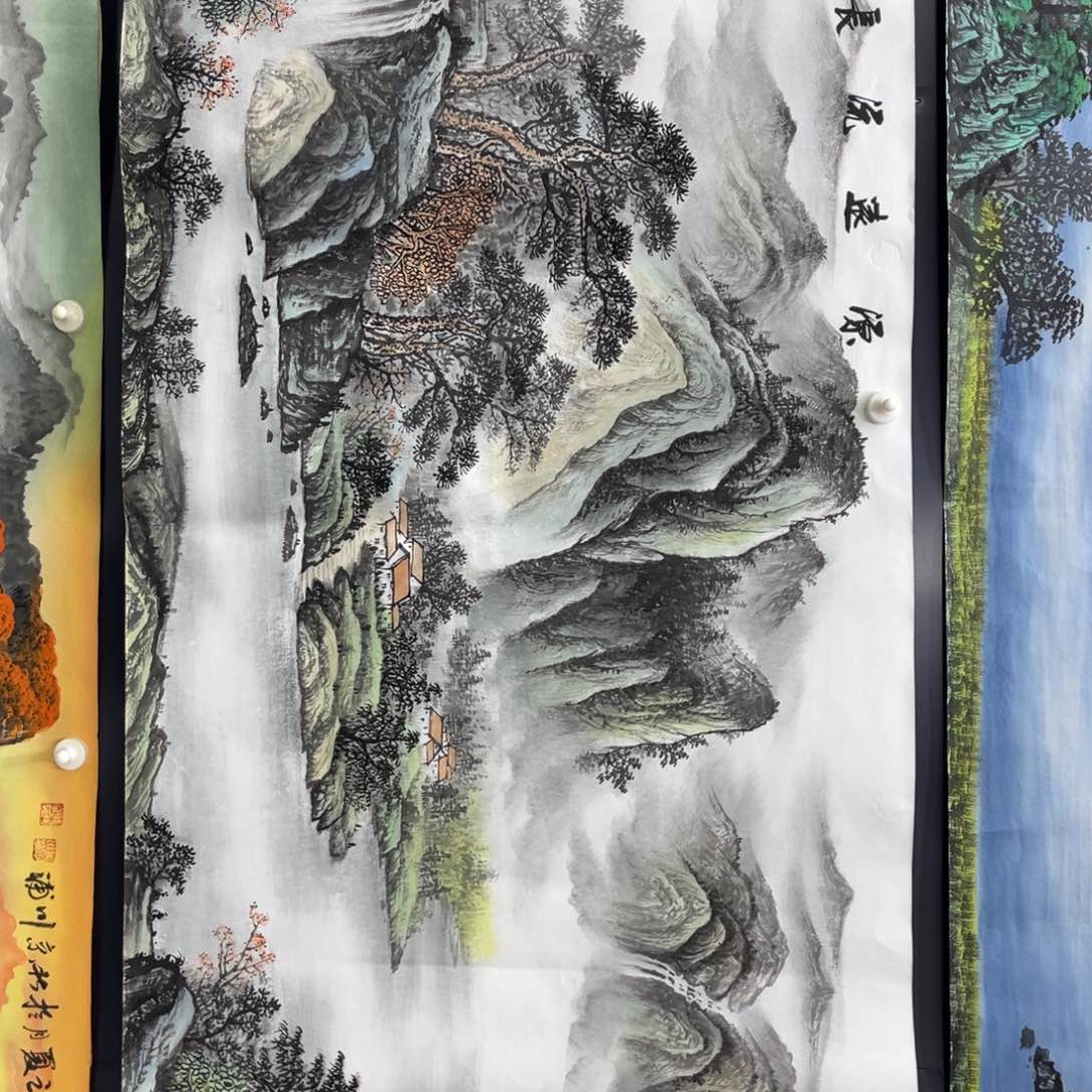 精品小六尺画心作品