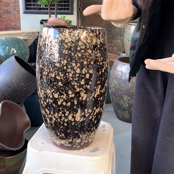 正品口19高38花盆……