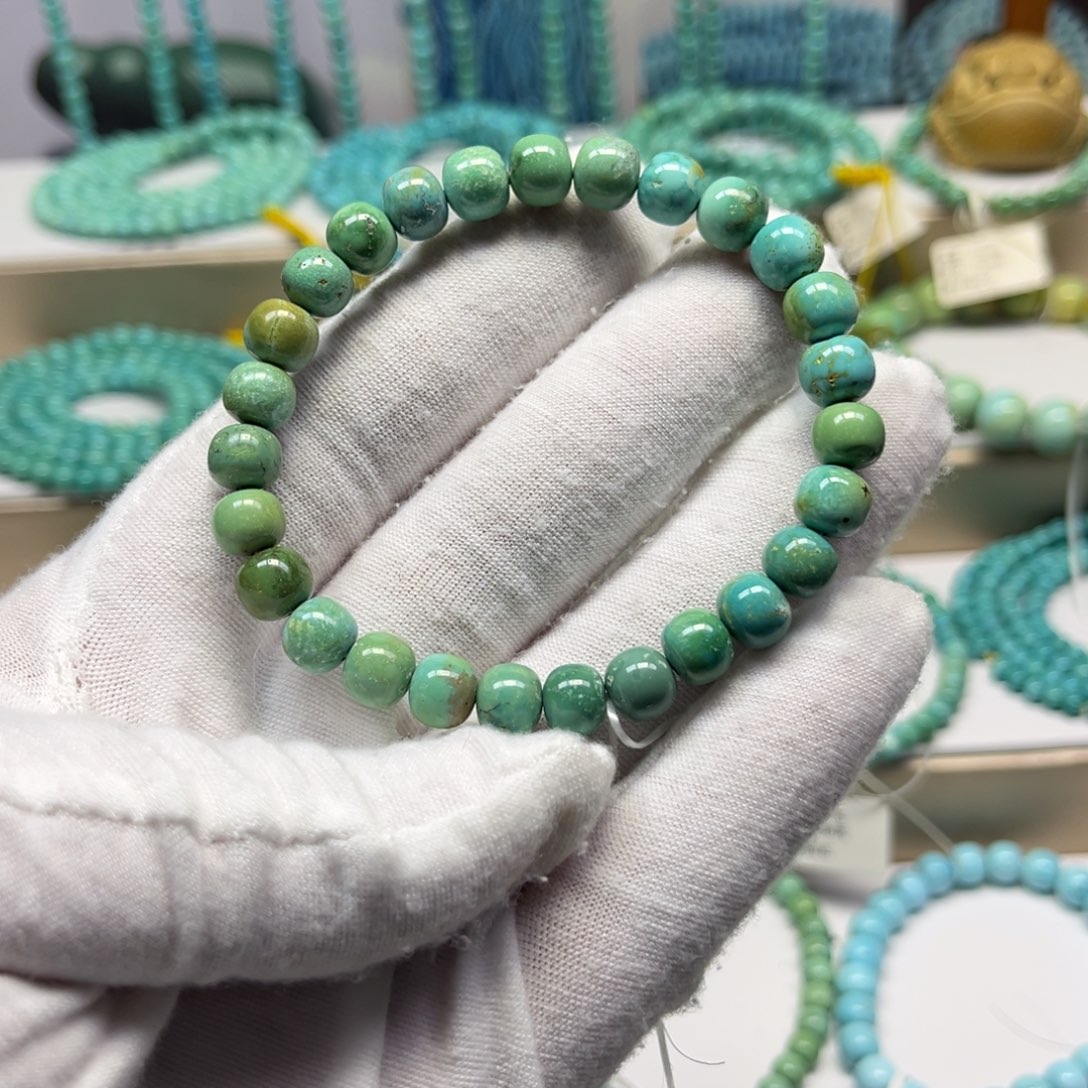 绿松石未镶嵌手链