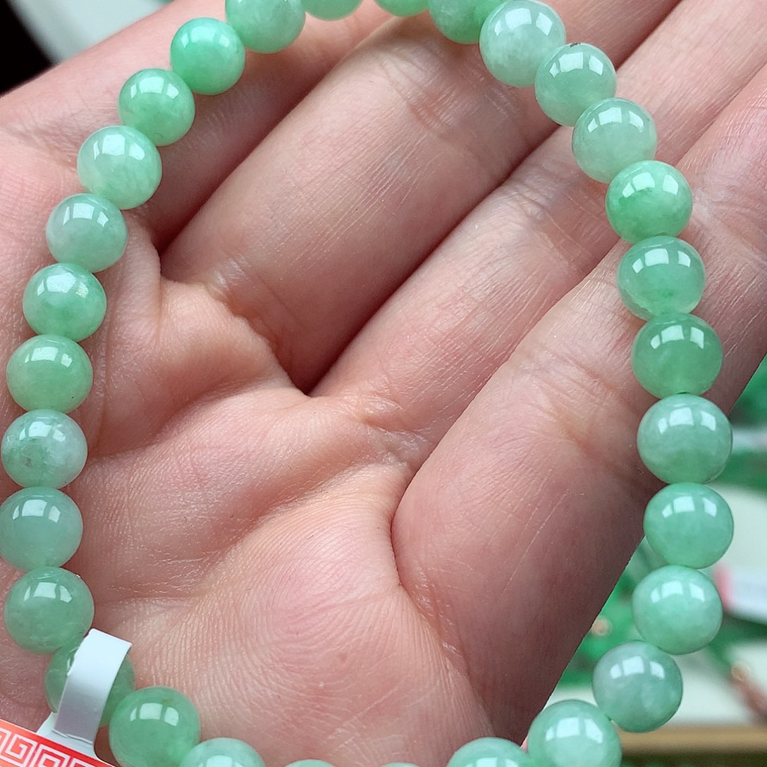 翡翠未镶嵌毛衣链翡翠