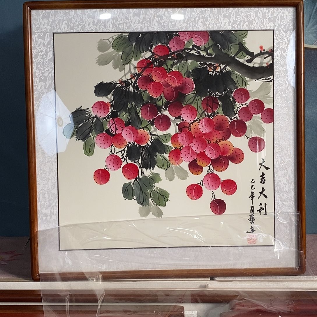 国画带框尺寸62✖️62厘米