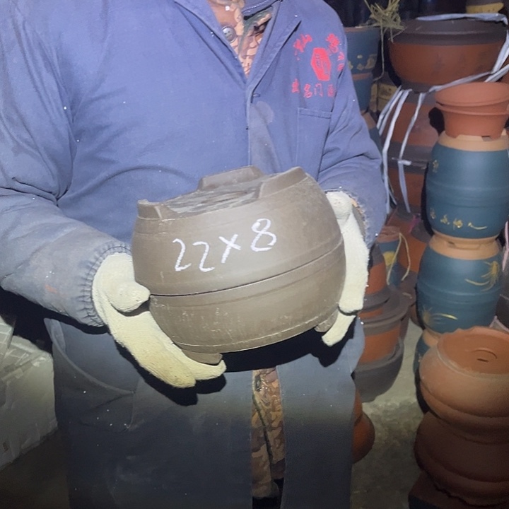 紫砂花盆紫砂花盆和一套