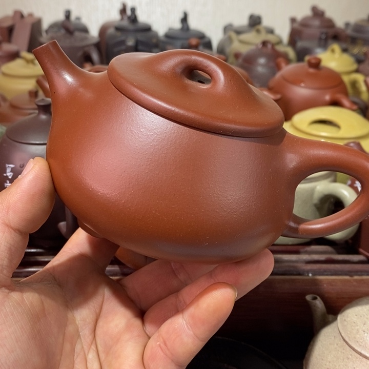紫砂茶壶孙****8精工制作