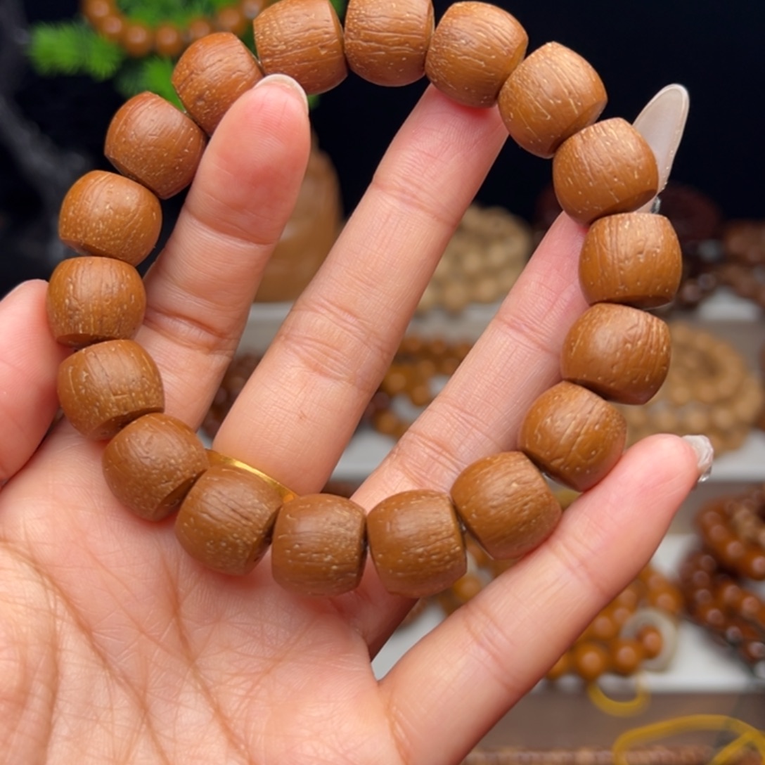 手串紫金鼠卡13半实心原皮直切