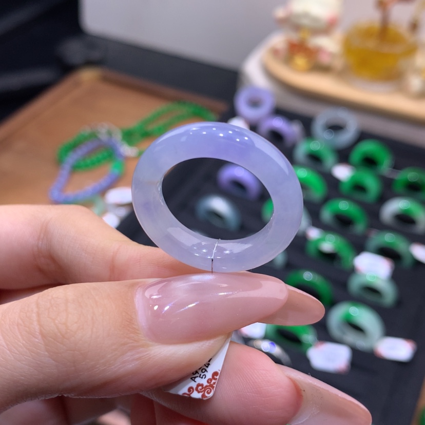 【闪购商品】未镶嵌戒指翡翠跑*?18