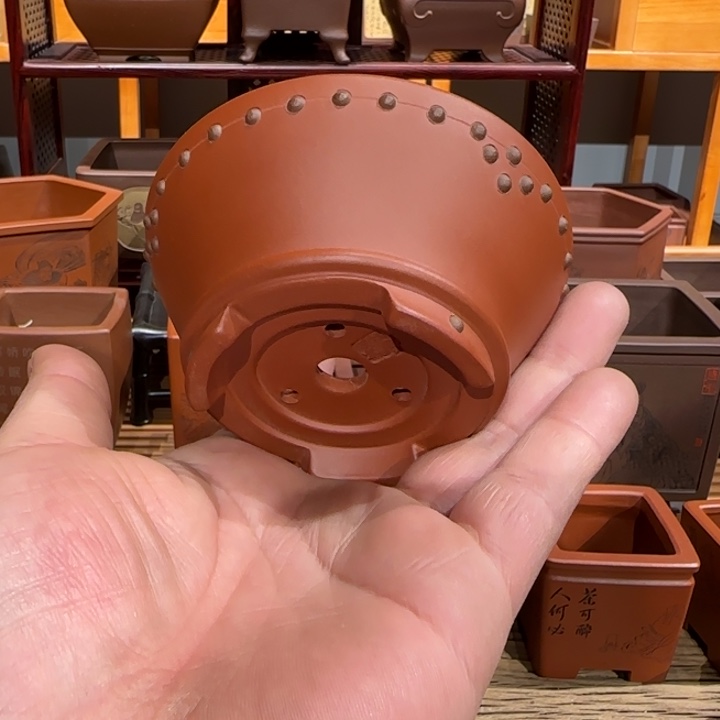 紫砂花盆原矿料的