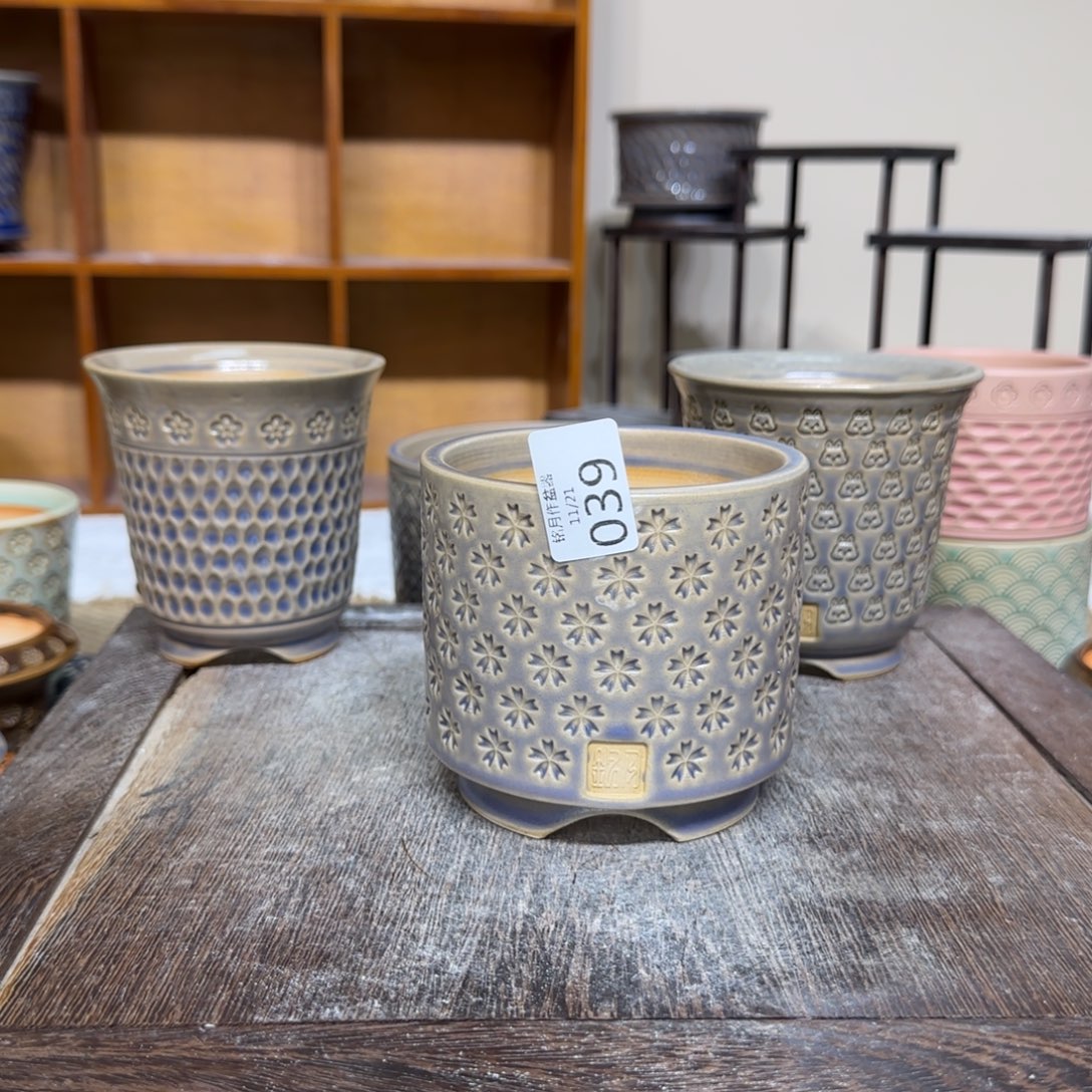 手工花盆 039 内口口径 8.5cm