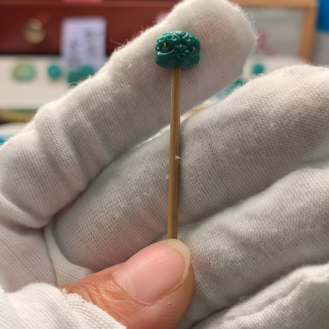 绿松石未镶嵌配饰j