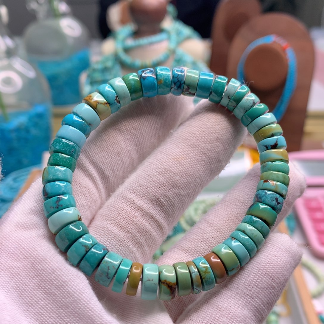 绿松石未镶嵌饰品