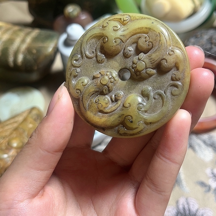 紫金钵盂菩提把件