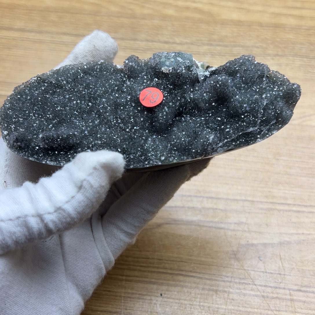 水晶元宝绿色79未镶嵌