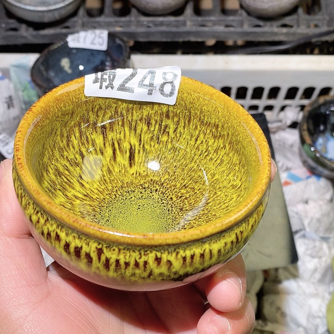 茶盏微瑕建盏主人杯子