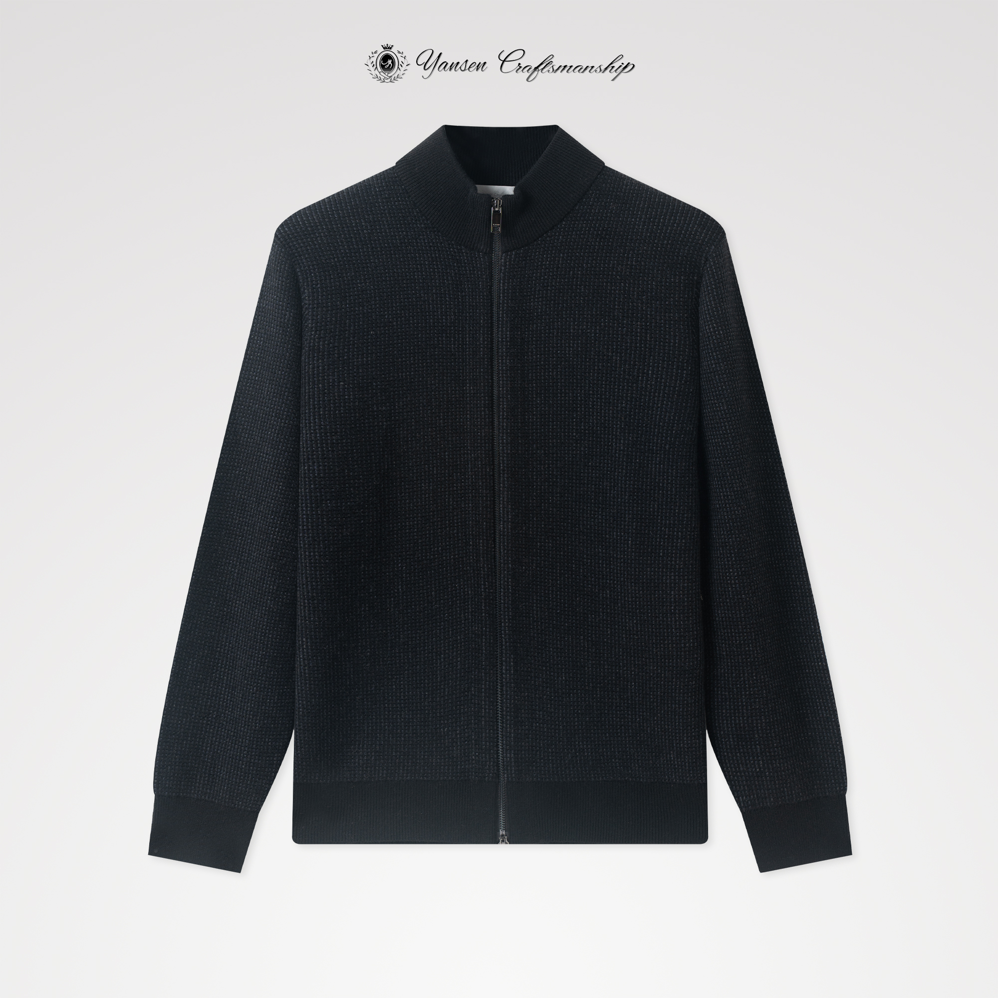 100% 绵羊毛长袖休闲套头针织衫 YSL2137