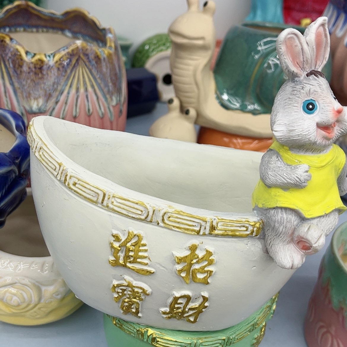 【闪购商品】陶瓷多肉绿植陶瓷花盆