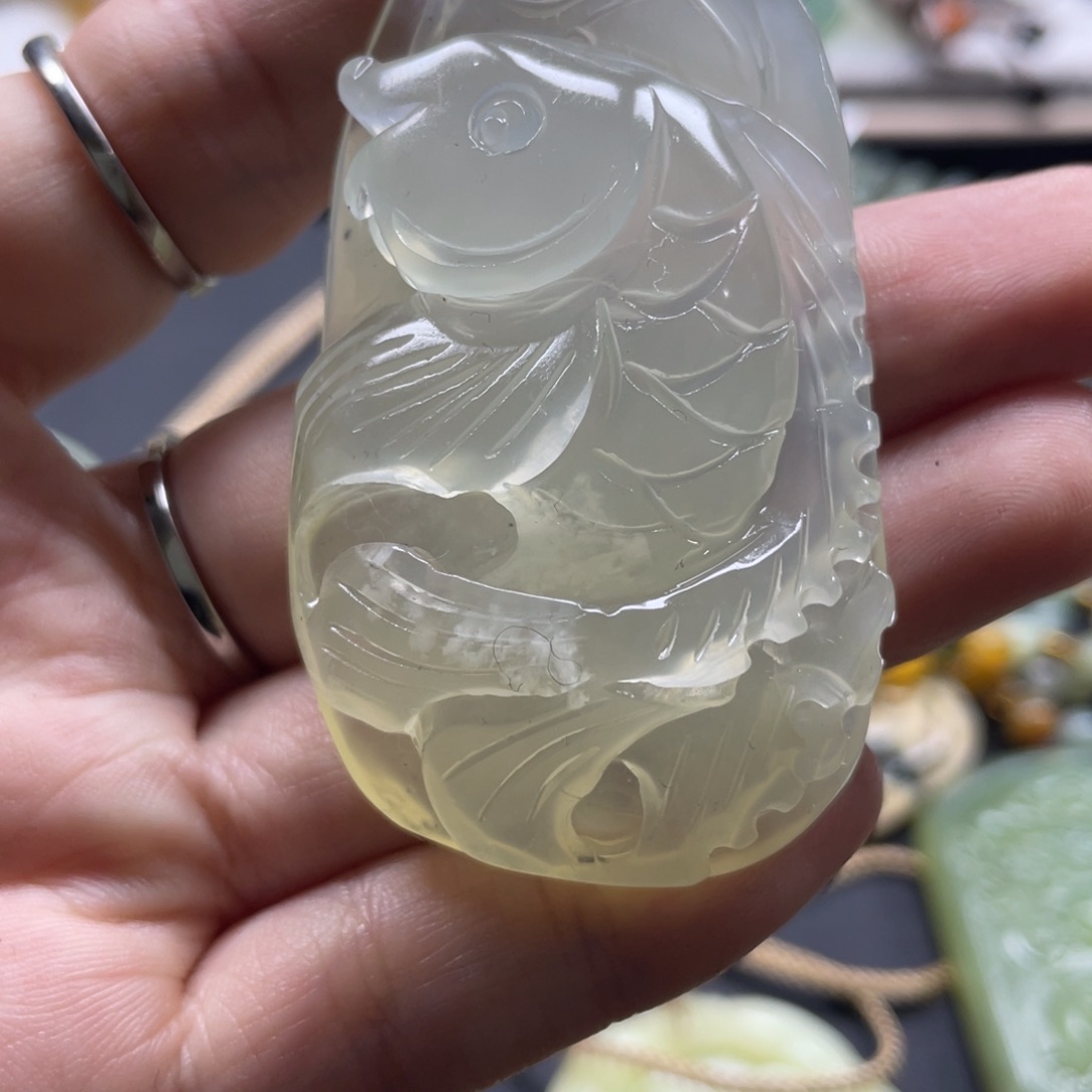 蛇纹石玉手串未镶嵌