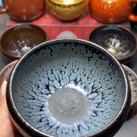 茶盏建盏主人杯茶壶盖碗品茗杯