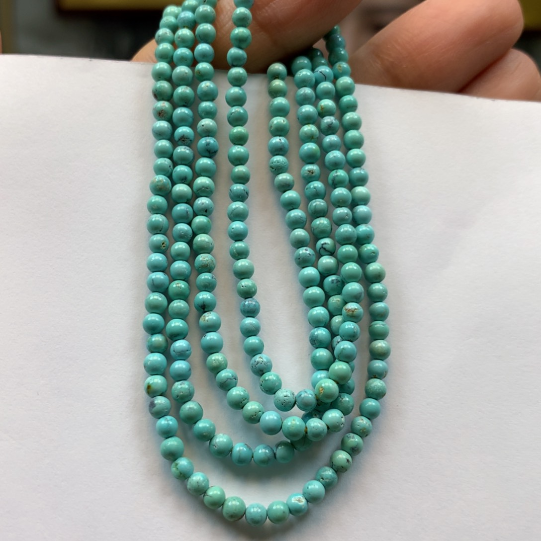 绿松石长链未镶嵌