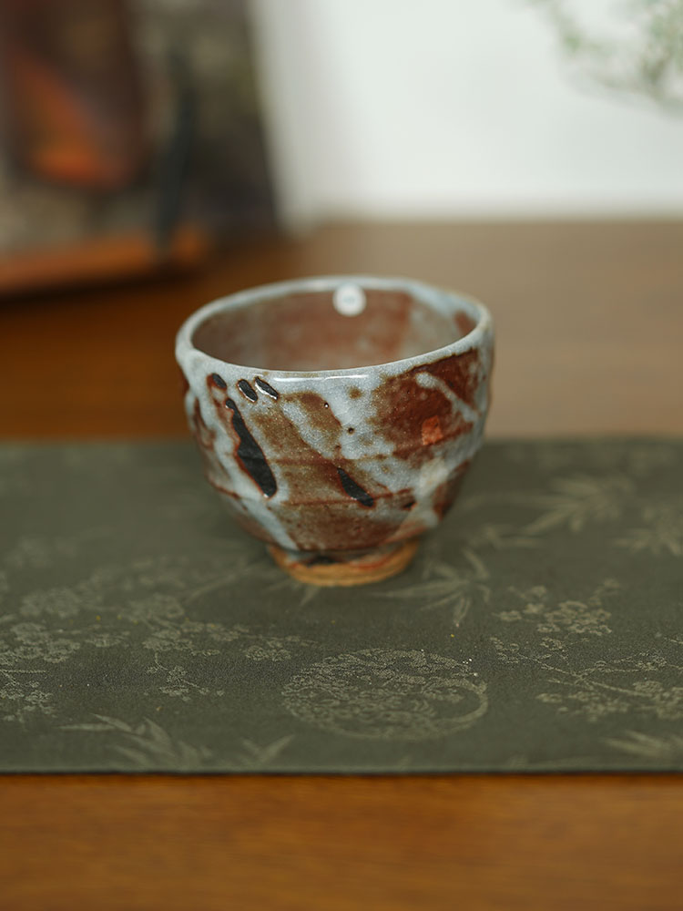 禾先集物 日本备前烧匠人马场隆志作品 汤吞茶杯 茶道零配1868