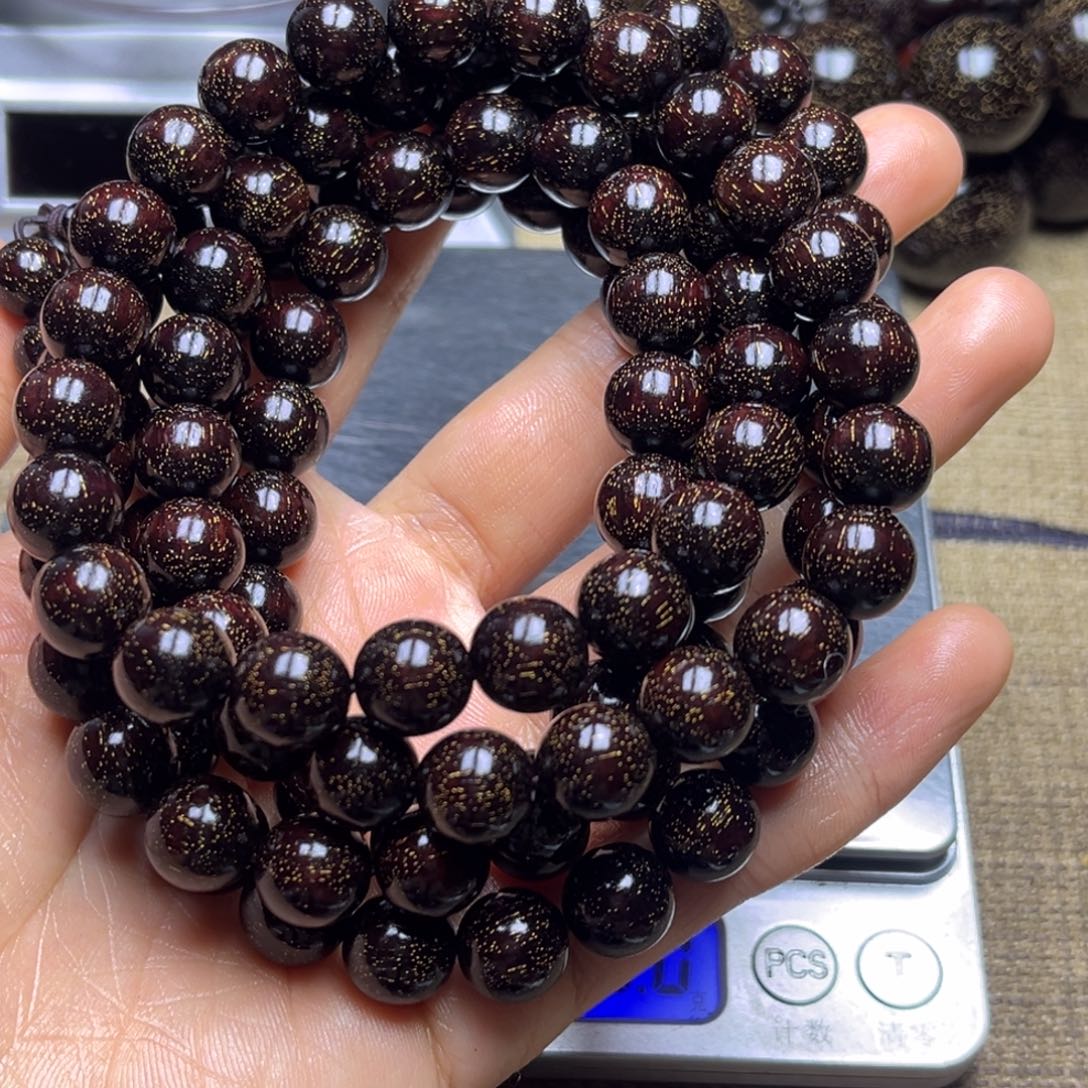 檀香紫檀（小叶紫檀）1.0 108 爆星