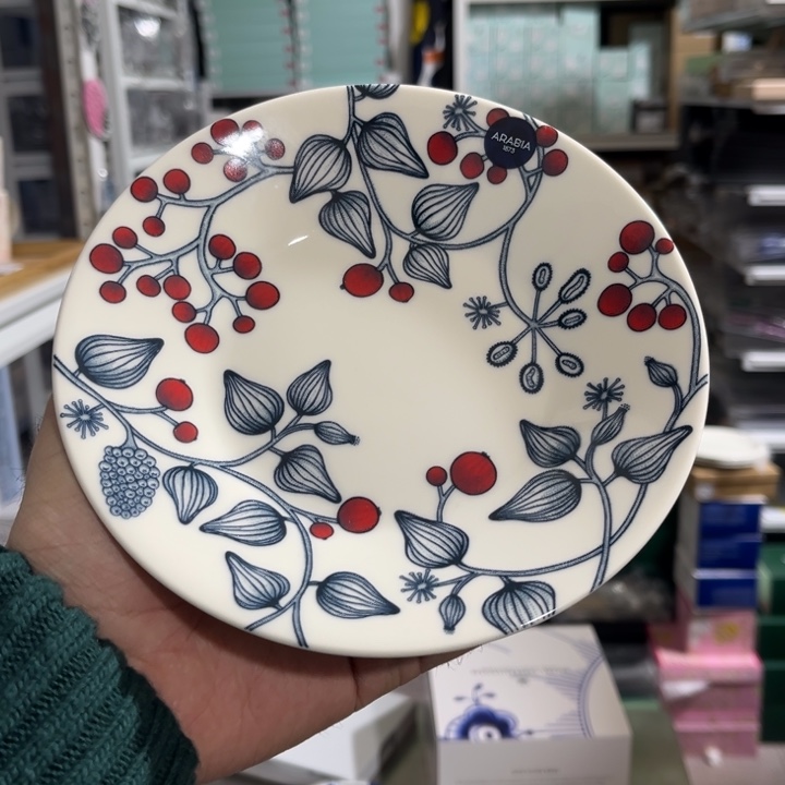 Arabia日限浆果16.5cm小碟
