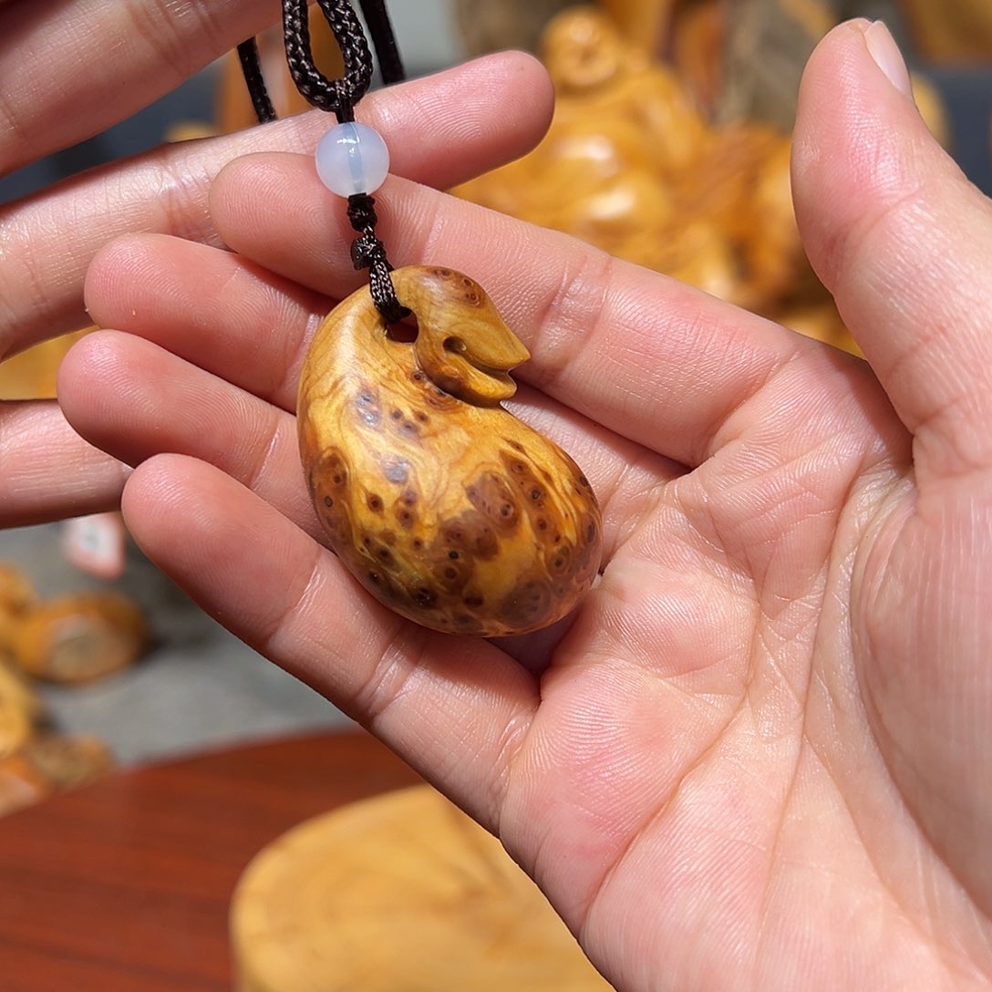 柏木（崖柏）崖柏木手把件摆件