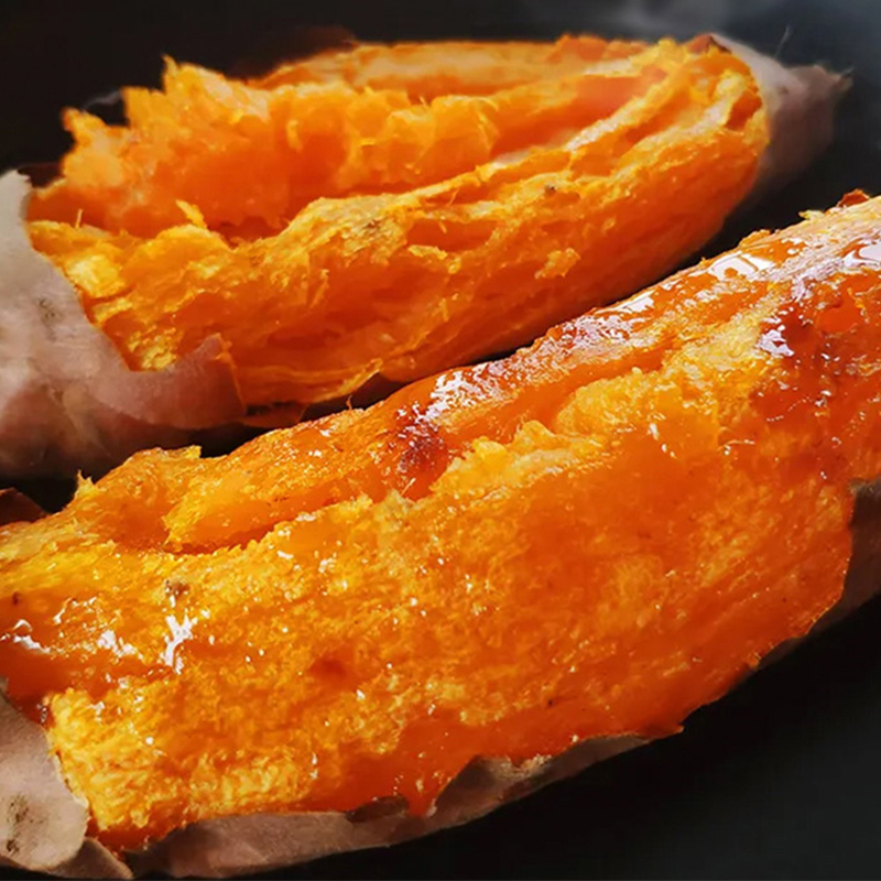 【烟薯25】沙地糖心蜜薯红薯皮薄烤地瓜带箱五斤 S 