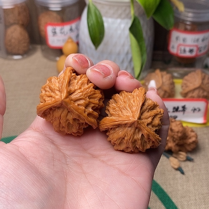 *****吊坠文玩核桃盘山三棱
