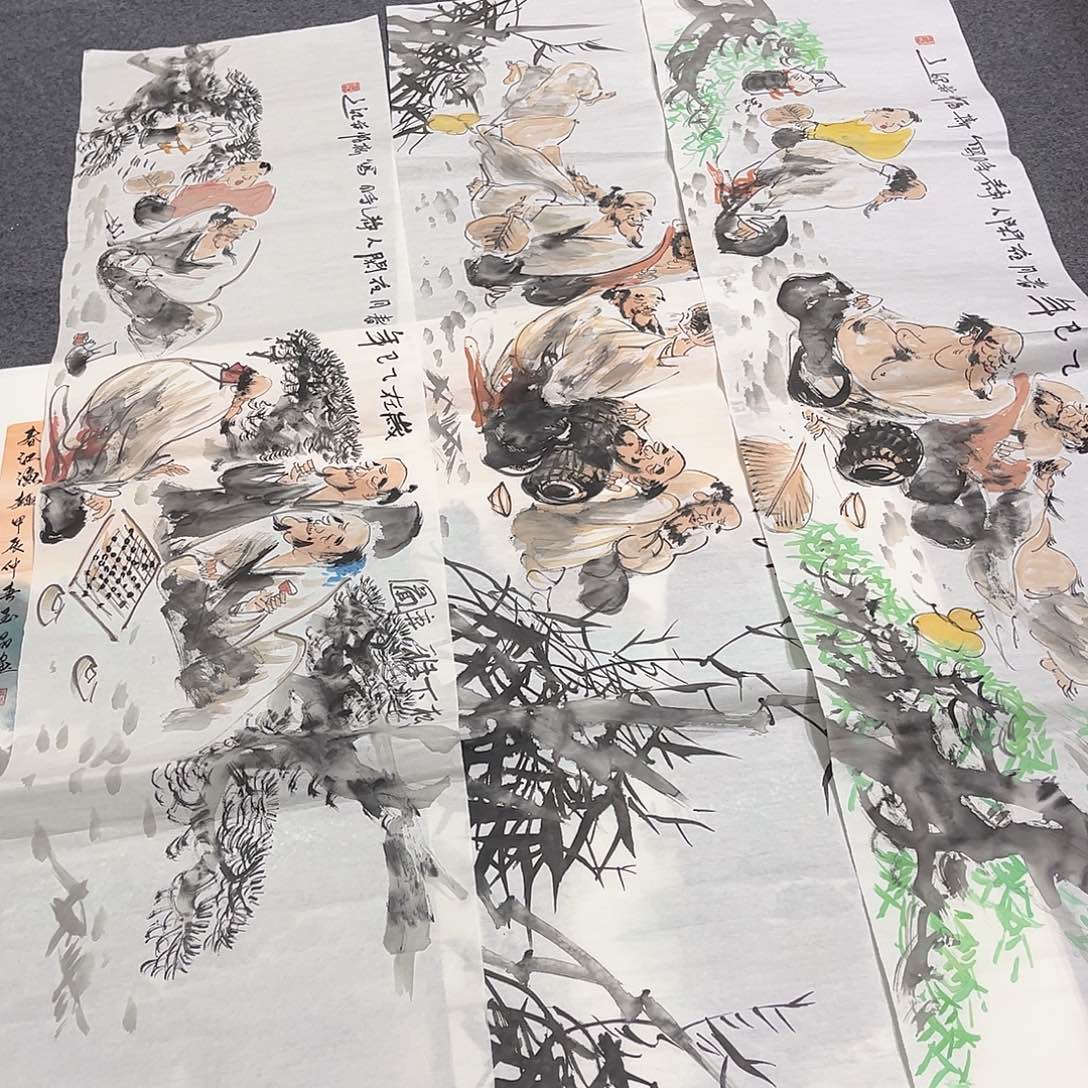 国画ZH精品国画作品