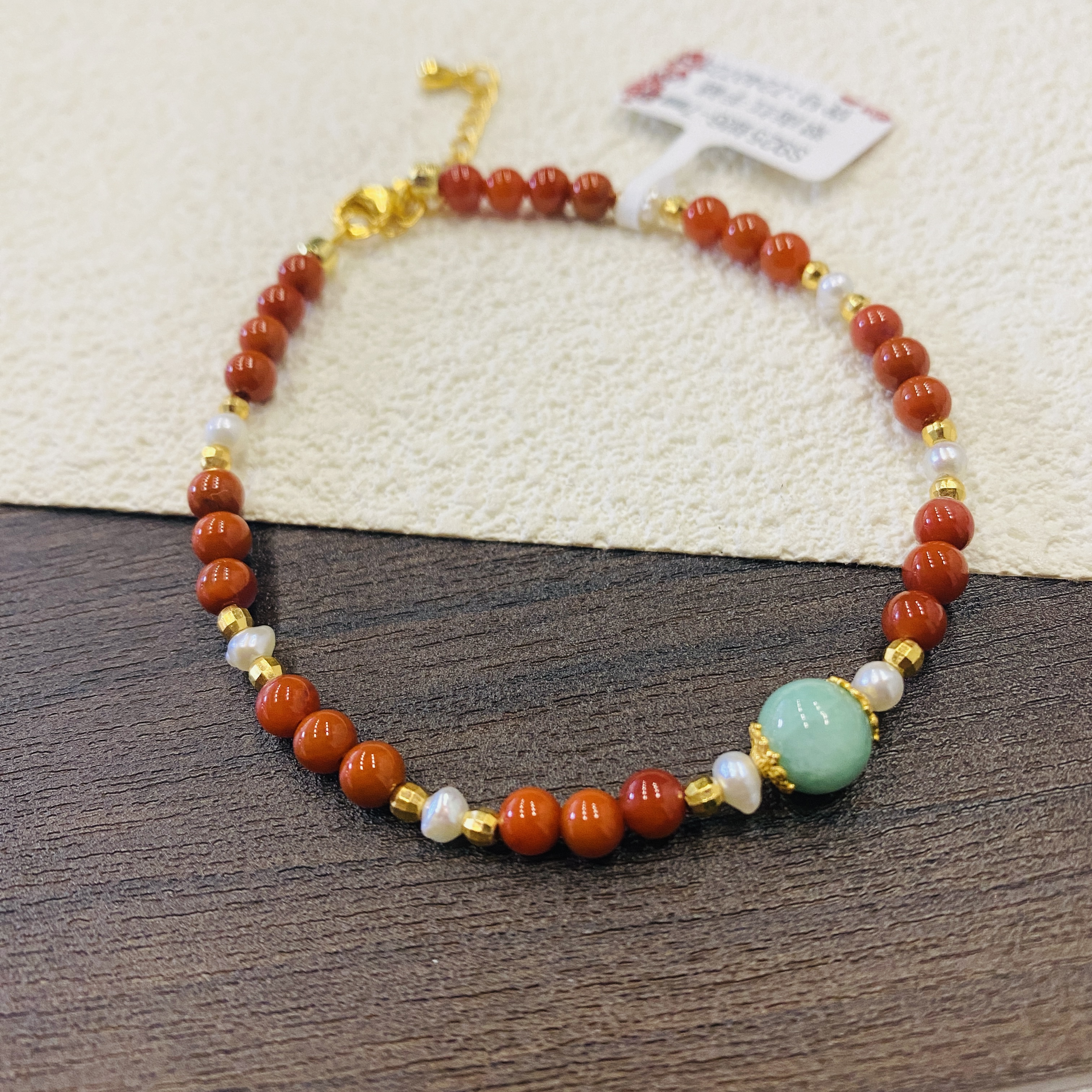 【V姐珠宝】ZH22513 瓦西南红手串 3mm+