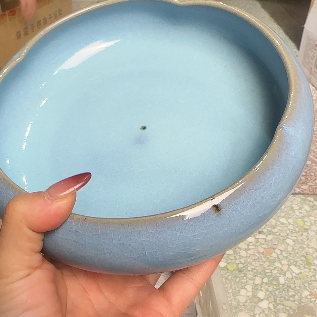 摆件陶郑家钧窑摆件微