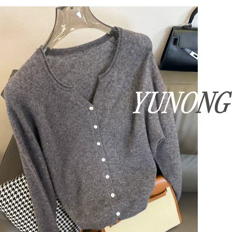 【YUNONG】羊绒/高货秋冬毛衣显瘦百搭宽松