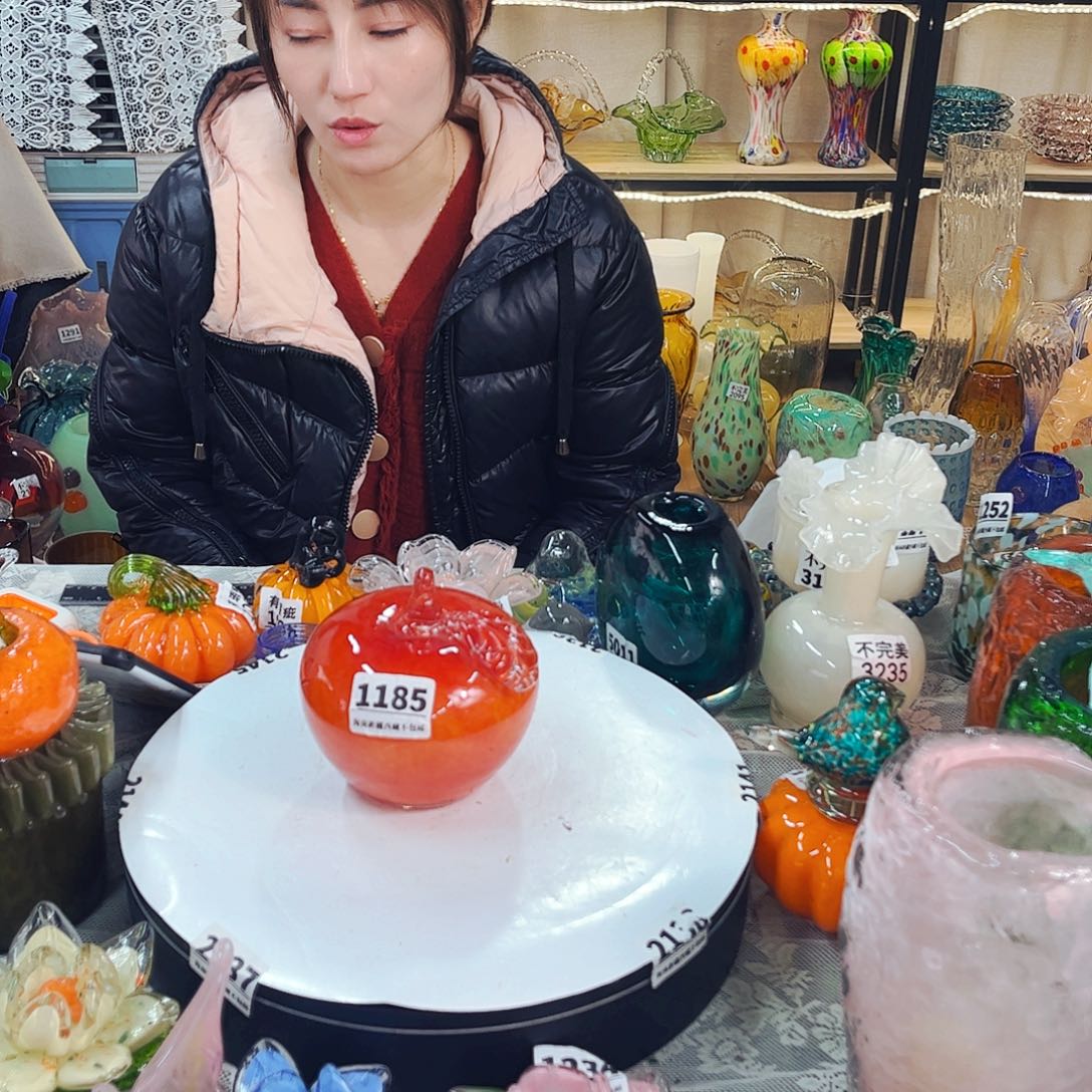 1185苹果 家悦琉璃工艺品