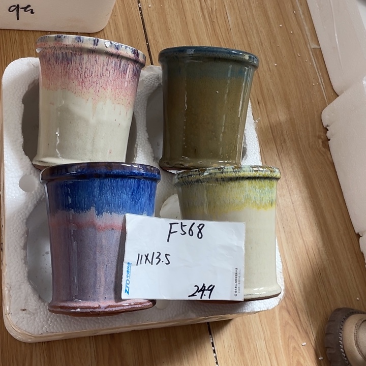 粗陶多肉花盆微瑕568